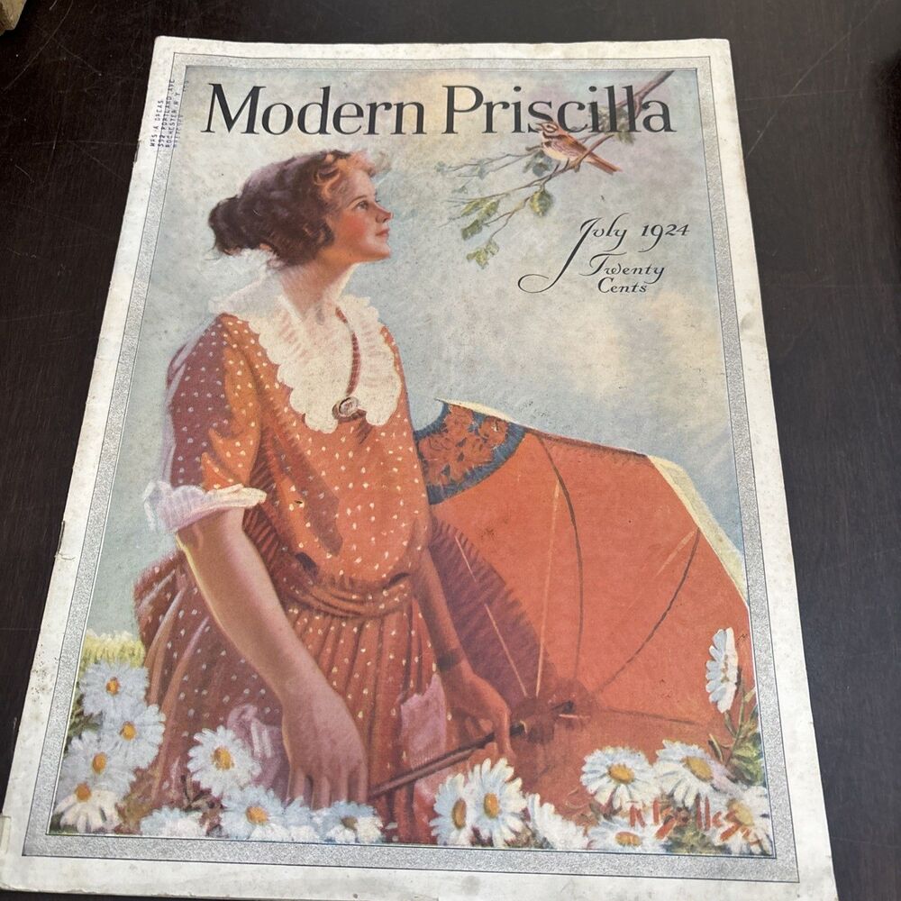 The Modern Priscilla - Vintage Magazine From July 1924